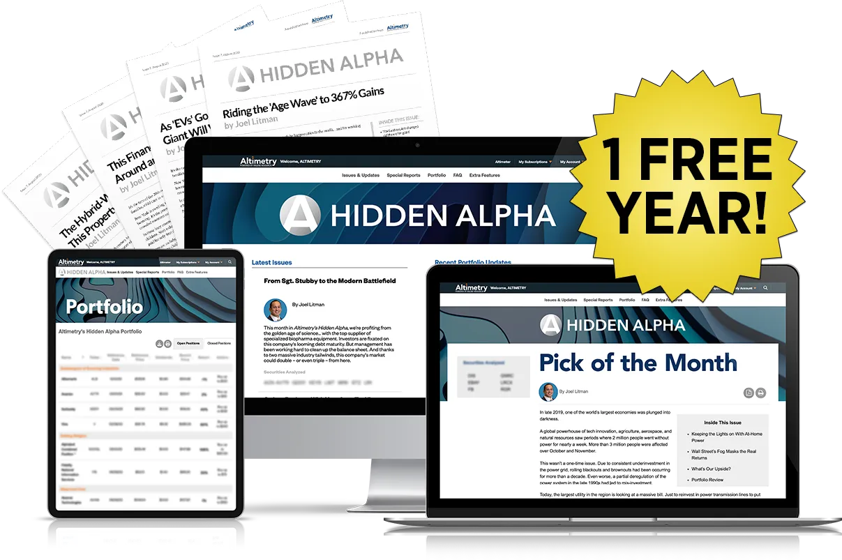 Hidden Alpha is Altimetry’s research newsletter